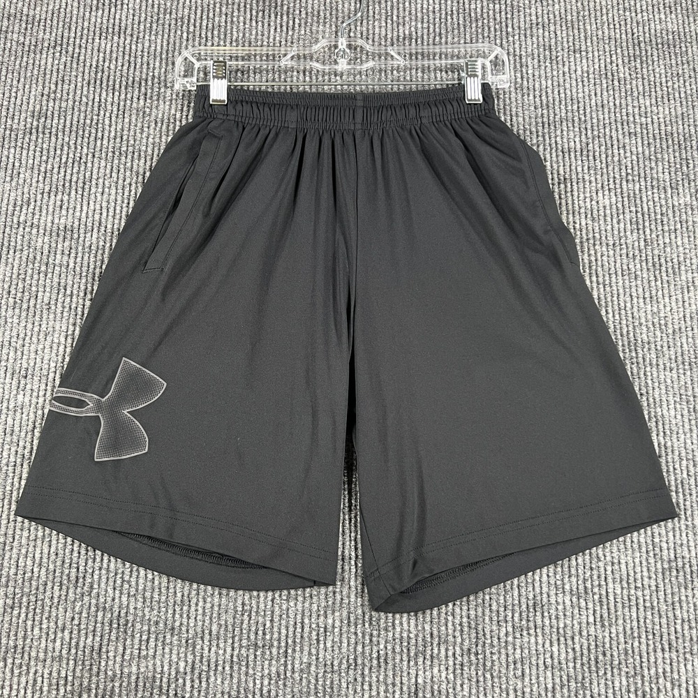 Under Armour Shorts Mens Small Black Loose Fit Active Athletic Gym Workout Run